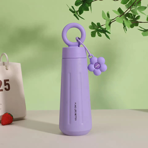 Nuevo Vaso Aislado al Vacío de Acero Inoxidable 316 con Diseño de Pétalos, Conservación del Calor, 450 ml, Gran Capacidad, Lindo, Portátil, con Correa, Ideal para Regalo - Product Image 6