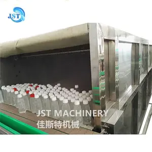 Hot Juice Production Line Bottle Spray Cooling Packing Machine