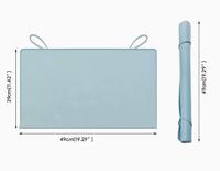 Set de table en silicone pour tout-petits et enfants, tapis de table de qualité alimentaire pour la table à manger, restaurants, set de table pour bébé qui adhère à la table