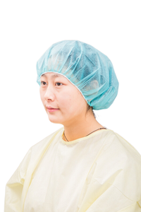 Bonnet chirurgical jetable non tissé pour médecin, couvre-tête bouffant pour hôpital - Product Image 6