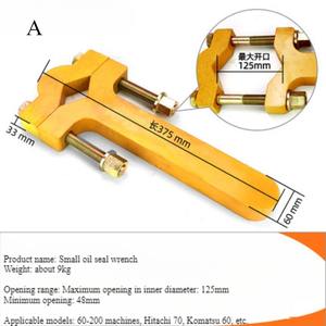 עבור kobelco <span class=keywords><strong>hitachi</strong></span> <span class=keywords><strong>komatsu</strong></span> sany daewoo מחפר תיקון ארבעה ברגים טופר להסיר גליל הידראולי צילינדר 4 מפתח ברגים - Product Image 1