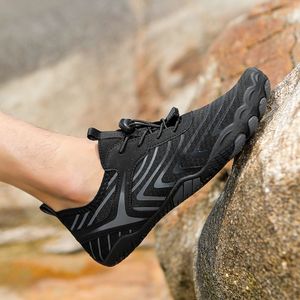 Chaussures aquatiques pour randonnée en plein air, plage, rivière, unisexe, noires - Product Image 1