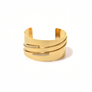 Pulseras de Moda con Baño de Oro PVD, Acero Inoxidable 316L, Joyería Sostenible y Resistente para Mujer - Product Image 2