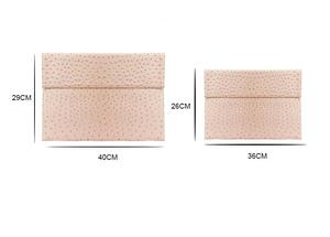 Personalized Leather Laptop Folio for <strong>macbook</strong> Custom Embossed logo Laptop case <strong>Sleeve</strong> for 13 Inch and 15 Inch - Product Image 6