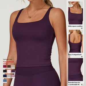 XW-TZ8933 donna ampia PantsYoga Top Set allenamento con coulisse <span class=keywords><strong>abbigliamento</strong></span> sportivo all'ingrosso <span class=keywords><strong>abbigliamento</strong></span> da palestra due pezzi Fitness <span class=keywords><strong>Yoga</strong></span> Set - Product Image 2