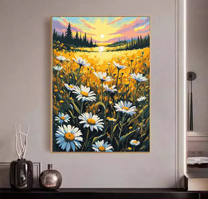 Fiori 24 colori pieno spazzolato pittura <span class=keywords><strong>da</strong></span> <span class=keywords><strong>numeri</strong></span> fai <span class=keywords><strong>da</strong></span> te pittura acrilica digitale Kit di pittura <span class=keywords><strong>con</strong></span> <span class=keywords><strong>numeri</strong></span> - Product Image 2