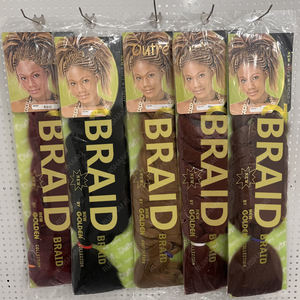 Vente en Gros Mèches Ultra Synthétiques pour Tresses Jumbo 82 Pouces 165G <span class=keywords><strong>Cheveux</strong></span> Pré-Étirés pour Tresses Texture Yaki Tresses Africaines - Product Image 4