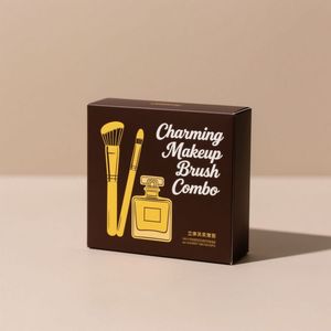 Caja de Embalaje de Papel Personalizada con Impresión de Logotipo, Caja de Cartón para Productos Cosméticos, Caja de Embalaje para Brochas de Maquillaje con Impresión Personalizada - Product Image 2