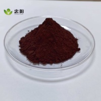 Matière première plastique colorante, colorant rouge transparent à base de solvant, Solvent Red 207 ZHONGYANG CAS 1047-16-1