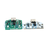 Module de commande de lampe de bureau AI-KSEN TYPE-C, carte de circuit imprimé, charge USB, gradation progressive à trois niveaux, lumière LED tactile, veilleuse