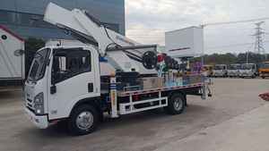 รถบรรทุกติดตั้งอุปกรณ์ยกของแบบมีฉนวนกันความร้อนของอีซูซุ สำหรับงานติดตั้งระบบประกันคุณภาพการผลิตในโรงงานขนาดใหญ่ - Product Image 5