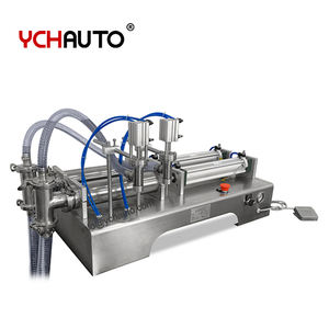 เครื่องบรรจุของเหลวกึ่งอัตโนมัติพร้อมหลอดเกรดอาหารสำหรับน้ำผลไม้<span class=keywords><strong>สด</strong></span>และน้ำมันมะกอกบริสุทธิ์ - Product Image 2