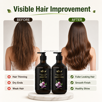 Champú y Acondicionador SILU Natural de Romero y Cebolla con Aminoácidos para el Cuidado del Cabello, Proveedor de Marca Privada OEM