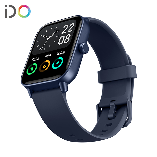 2025 New Arrival Veryfit App Smart Watches IDW19 IP68 Waterproof Sport Fitness Tracker Smart Bracelet IOS Sleep Tracker Square