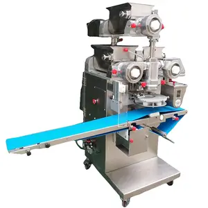 PLC controllo automatico tre tramoggia doppio colori pasticceria riempitrice incrostante