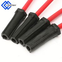Câble de bougie d'allumage d'origine 10,5 mm LSX LS1 LS2 LS3 LS6 LS7 Chevrolet General Spark Plug Wire Straight Head