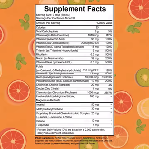 Dosificación líquida oral al por mayor OEM Premium multivitamínico suplemento para el crecimiento del cabello para la salud de la piel para todas las edades - Product Image 2