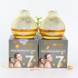 Crème de Jour et de Nuit OEM Goldie 7 Jours Effet Rapide Éclaircissant Vitamine B3 Soin Anti-Imperfections Vitamine E Anti-Taches de Rousseur - Product Image 1