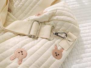 Bolsa de Pañales para Recién Nacido, Venta al por Mayor, Económica, 48*24*28CM, para Mamá, con Estampado, de Algodón, para el Hombro, Resistente al Agua, Funcional, Estilo Americano - Product Image 6