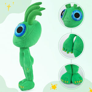 V395 Peluche de Alienígena de Ojos Grandes Verde Personalizado al por Mayor, Juguete de Peluche Extraterrestre Súper Suave, <span class=keywords><strong>Criatura</strong></span> Espacial Abrazable para Niños - Product Image 2