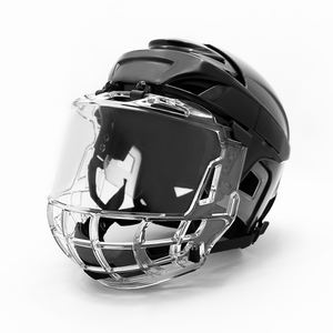 Gabbia da Hockey su ghiaccio ad alta resistenza-protezione completa del viso Senior con rivestimento esterno Anti-appannamento e antigraffio - Product Image 5