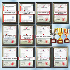 Minjie Flagship PLC Contrôlé Sous Vide Liquide Extrait De Malt Lait Convoyeur Séchoir À Bande Pulvérisation Raisins Machine De Séchage - Product Image 6