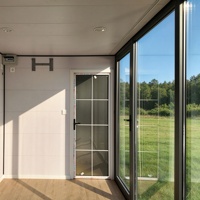 Bâtiment modulaire pour bureaux, Centre commercial en conteneurs, Maison intelligente, Ferme, Structure en acier, Cabane, Hôtel prêt à l'emploi, Villa, Capsule