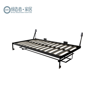 Meubles de haute qualité peu encombrants <span class=keywords><strong>lit</strong></span> double complet pour salle d'étude <span class=keywords><strong>lit</strong></span> mural horizontal pliant <span class=keywords><strong>lit</strong></span> mural <span class=keywords><strong>lit</strong></span> escamotable avec rangement - Product Image 6