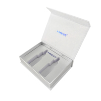 Caja de Regalo Magnética Plegable Personalizada para Cumpleaños, con Esponja y Laminado Mate, para Insertos de Embalaje de Suero para el Cuidado de la Piel