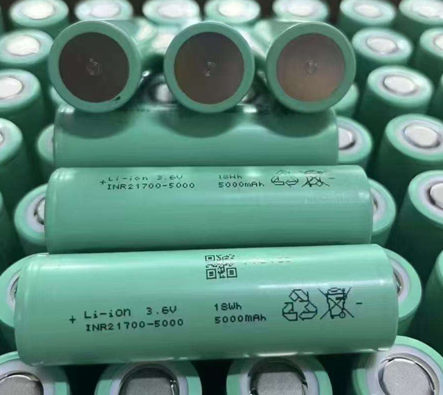 EVE INR 21700 Battery 50PL 5000mah Rechargeable Cylindrical Cell Lithium Ion Battery Cells for E Bike E-scooter Power Tools