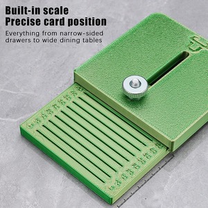 Herramienta para recortar vinilo laminado para muebles, herramienta para cortar bordes, negro, verde, morado, para un acabado liso y limpio, para puertas de gabinetes y escritorios - Product Image 4