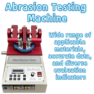 Testeur d'<span class=keywords><strong>abrasion</strong></span> rotatif / Testeur d'<span class=keywords><strong>abrasion</strong></span> Taber / Testeur de résistance à l'<span class=keywords><strong>abrasion</strong></span> du cuir Taber / Instrument de test d'usure - Product Image 2