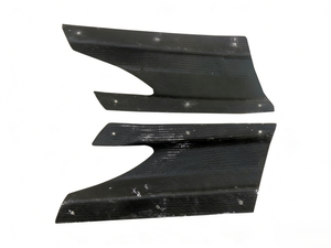 Aletas Laterales Traseras de Fibra de Carbono Seca para Nissan GTR R35 2008-2016, Estilo Deportivo - Product Image 5