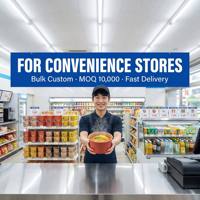 Bol en papier personnalisé coréen compatible induction pour contenants alimentaires et tasses à nouilles en papier