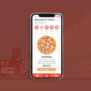 Entrega de Pizza desarrollo de aplicaciones móviles | Premio Pizza App soluciones de desarrollo | Alquiler Pizza desarrollador de aplicaciones - Product Image 2