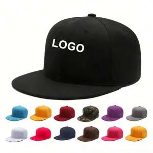 Gorra de Hip Hop de 6 Paneles con Bordado Personalizado de Fábrica, Gorra Popular con Cierre a Presión - Product Image 1