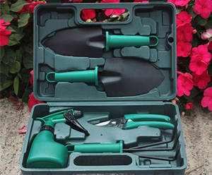 Set d'outils de jardinage Coffret cadeau Ciseaux d'élagage Pelle <span class=keywords><strong>Grattoir</strong></span> Pelle Ciseaux Pulvérisateur Pot Set de dix pièces Boîte à outils de plantation de fleurs pour la maison - Product Image 2