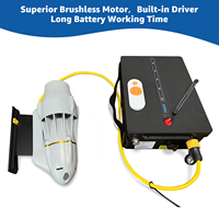 Moteur électrique sous-marin SUP Stand-up Paddle Board, moteur Jet Stream, batterie étanche IP67 58AH, temps de travail de 5 heures