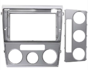 Panel y cables estéreo para coche XTRONS para Volkswagen Lavida 2011 10 pulgadas plateado - Product Image 1