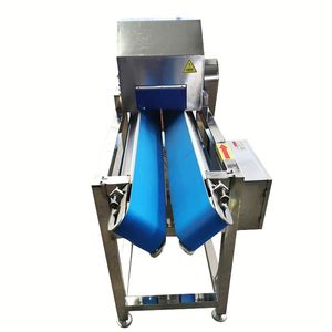 Machine automatique de découpe de fruits en deux, machine à fendre les carottes, concombres, radis, pommes de terre et laitues - Product Image 2