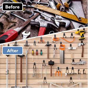 Support mural robuste pour vélo, organisateur <span class=keywords><strong>de</strong></span> <span class=keywords><strong>garage</strong></span> |   Support <span class=keywords><strong>de</strong></span> suspension pour vélo en acier |   Charge <span class=keywords><strong>de</strong></span> 50 kg |   <span class=keywords><strong>Rangement</strong></span> mural pour gagner <span class=keywords><strong>de</strong></span> la <span class=keywords><strong>place</strong></span> |   Vente en gros - Product Image 3