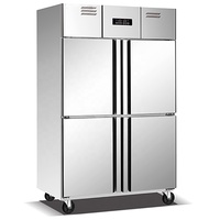 Réfrigérateur de présentation de boissons commerciales 72'' Porte en verre, éclairage LED et serrure, certifié Energy Star pour supermarché/restaurant