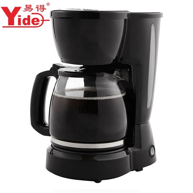 12 Cups Tea Coffee Maker Machine and Home Small Portable Manual Drip Coffee Maker 1.6L