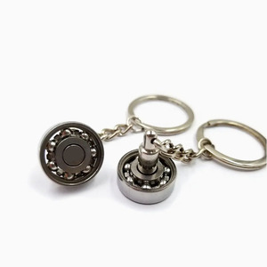 Tùy Chỉnh Chất Lượng Hàng Đầu Kim Loại Khuyến Mại 3D Cán Bóng Mang Xoay Móc Chìa Khóa 360 Độ Xoay Cá Nhân Mini <span class=keywords><strong>Keychain</strong></span> - Product Image 1