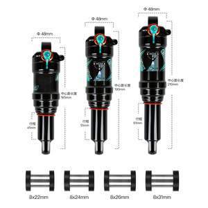 โช้คหลังจักรยานเสือภูเขา Ag Idds รุ่น 165 190 210 ปรับระดับการลดแรงกระแทกได้ โช้คแบบเต็มระบบ อลูมิเนียมอัลลอย STG569 - Product Image 5