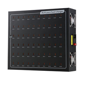 Kabbol สถานีชาร์จ USB 60พอร์ต1200W, ที่ชาร์จ USB C หลายช่องพร้อมพอร์ต PD สำหรับโรงเรียน, โรงแรม, ร้านค้าและห้างสรรพสินค้า - Product Image 3