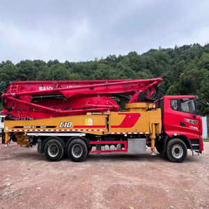 Sanys 43m Benz Châssis Pompe à béton <span class=keywords><strong>d</strong></span>'occasion Camion de machines à béton <span class=keywords><strong>d</strong></span>'occasion Camion à pompe à béton monté - Product Image 1