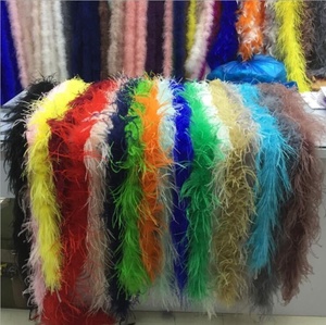 <span class=keywords><strong>Boa</strong></span> de plumas de marabú de moda - Product Image 2
