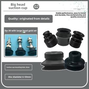 Buse en caoutchouc pneumatique noire antistatique simple triple couche résistante aux hautes températures grande petite tête en caoutchouc industriel - Product Image 4