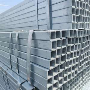 Tubo Q235B cuadrado de acero galvanizado en caliente de alta calidad de 60x60mm <span class=keywords><strong>ASTM</strong></span> A36 para tubería de estructura laminada en caliente - Product Image 6